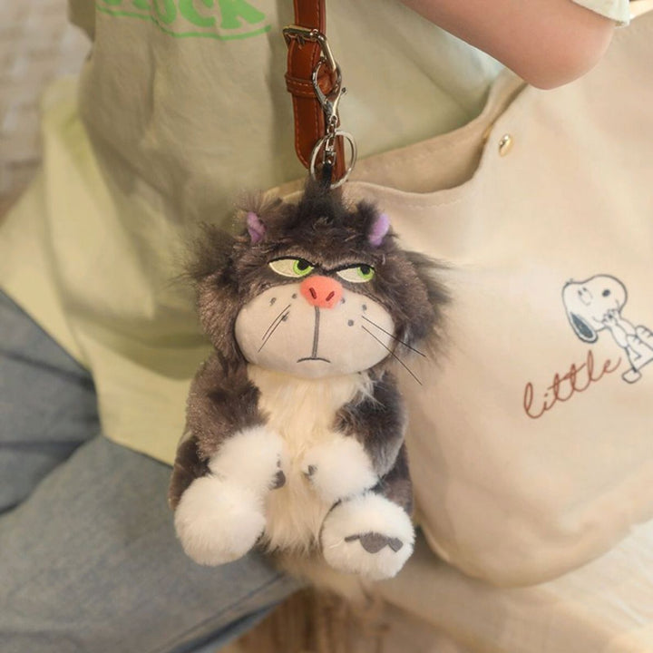 Plush Black Cat Bag Charm – Cute Mini Cat Keychain